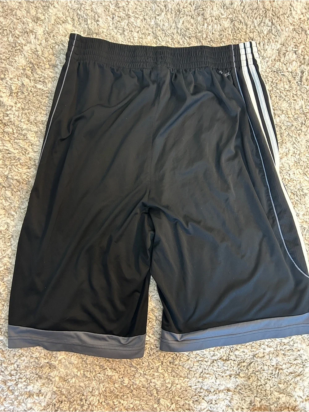 Adidas Athletic Shorts with White Trim (3 Pair Bundle)